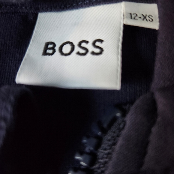 HUGO BOSS Boys zip up hoodie - Picture 4 of 6